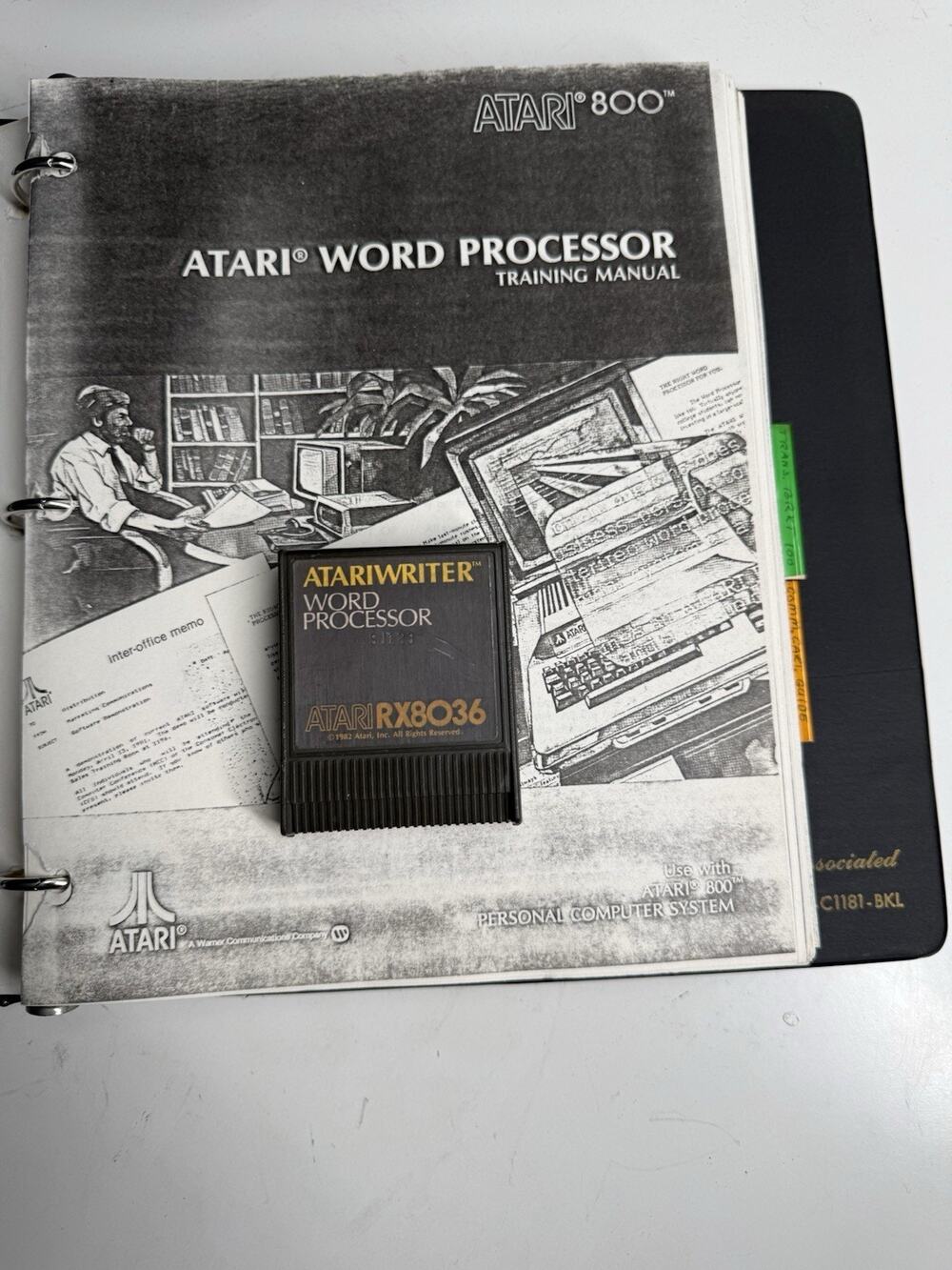 Atari Word Processor Rx8036 With Employee Manual Handbook